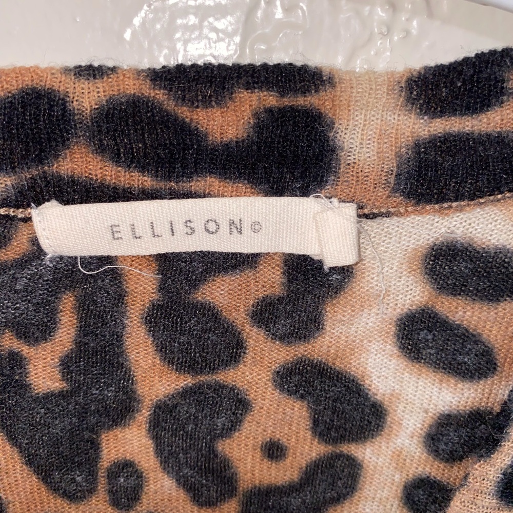 Leopard Print Cardigan - Picture 3 of 5
